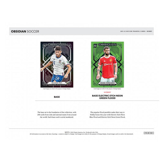2021/22 Panini Obsidian Soccer Hobby Case (12ct)
