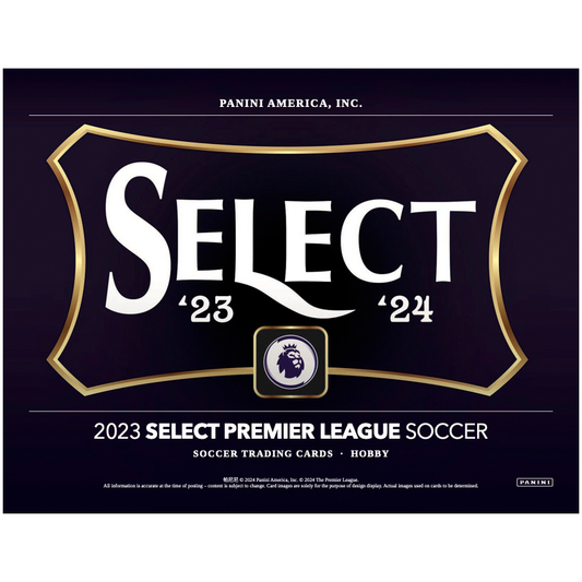 2023/24 Panini Select EPL Soccer Hobby 12 Box Case