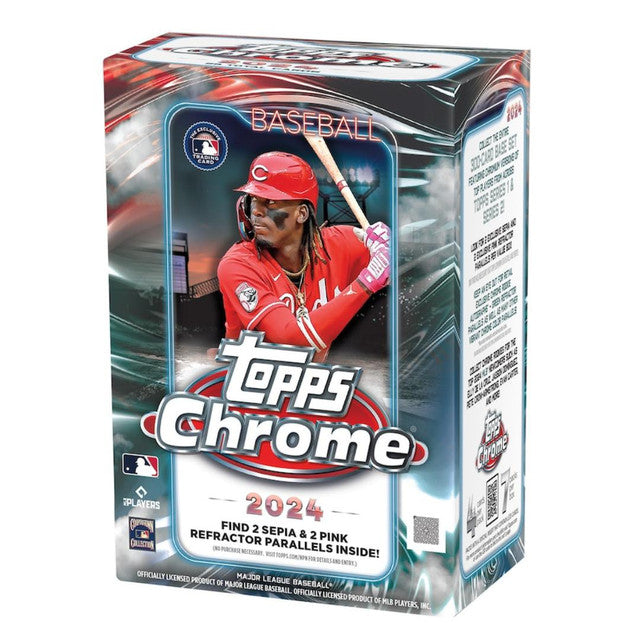 2024 Topps Chrome Baseball Blaster 40 Box Case