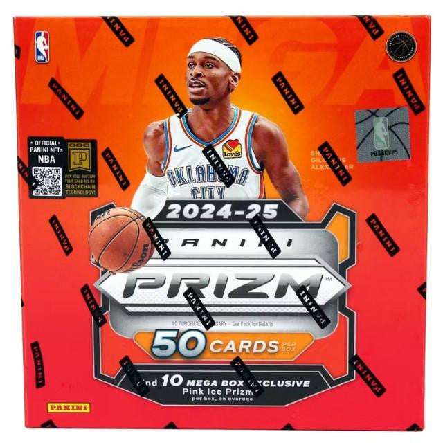 2024-25 Panini Prizm Basketball Mega 20 Box Case (Pink Ice Prizm)