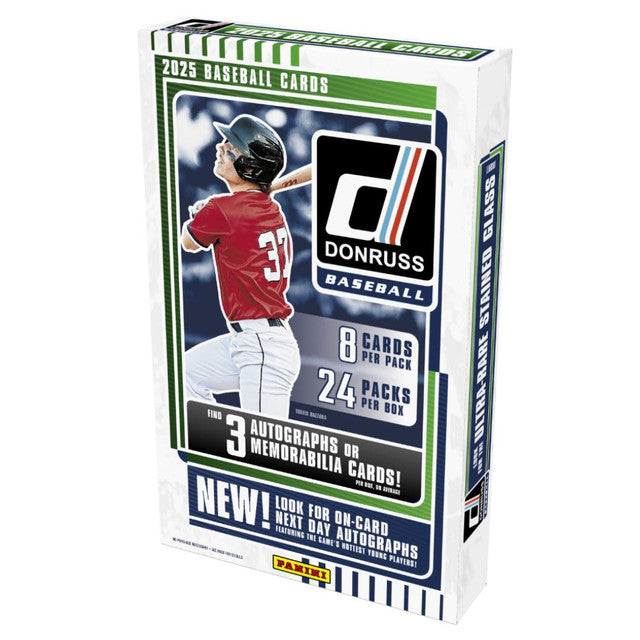 2025 Panini Donruss Baseball Hobby 16 Box Case
