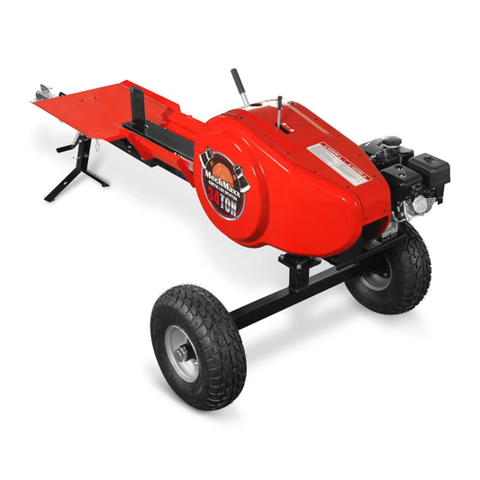 34 Ton Kinetic Fast Log Splitter, 7 HP Ducar Gasoline Engine, 28" Log Diameter Capacity, 3-Sec Cycle Time, KT34