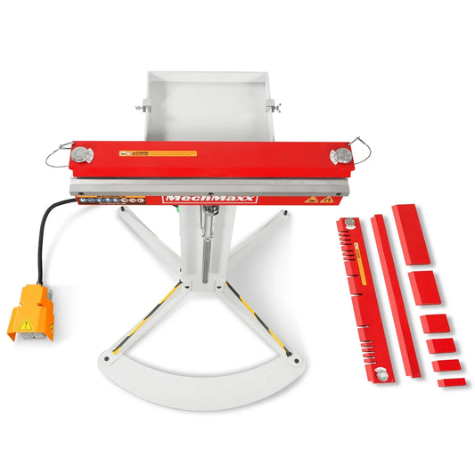 24'' Industrial Magnetic Pan and BOX Heavy Duty Sheet Metal Brake 20 Gauge Capacity Shear Press Brake, MSMB650E-R