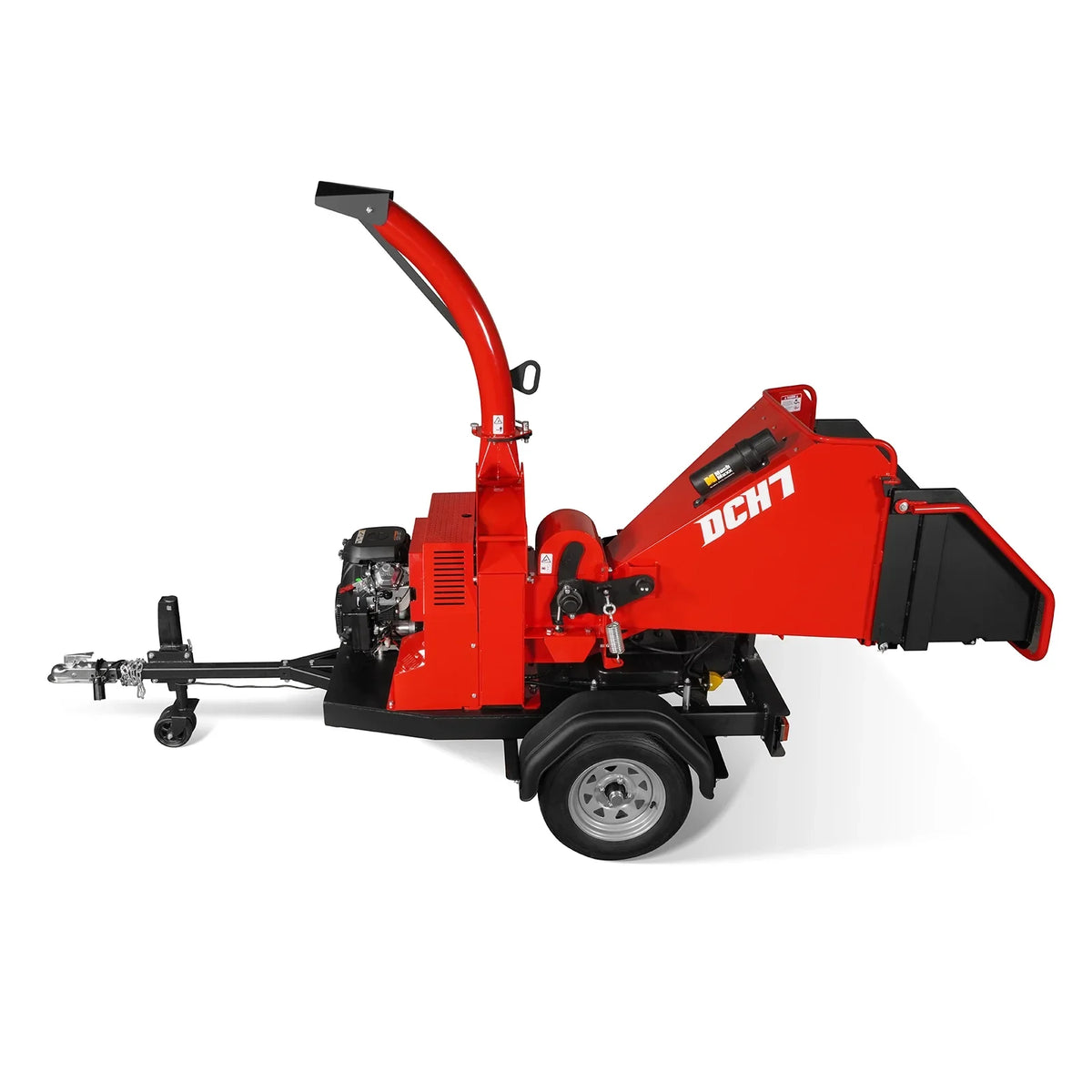 25hp 750cc Twin Cylinder ZONSEN Petrol Engine 7" Hydraulic Feeding Commerical Wood Chipper, DCH7