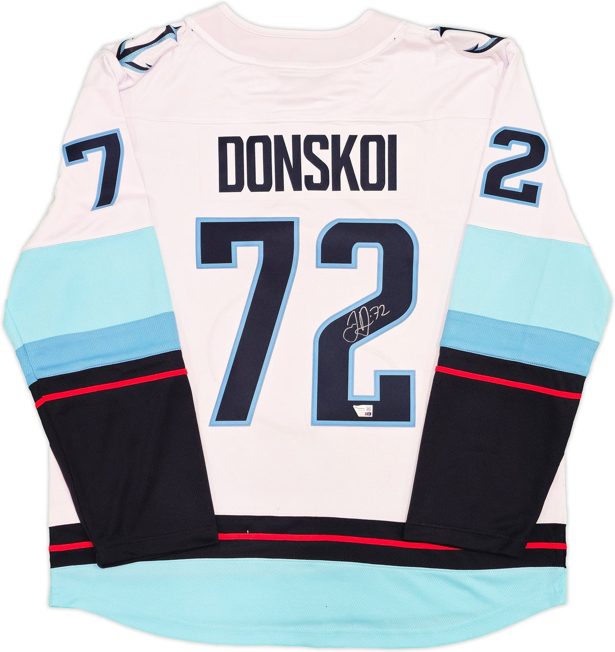 Seattle Kraken Joonas Donskoi Autographed White Fanatics Breakaway Jersey Size XL Fanatics Holo
