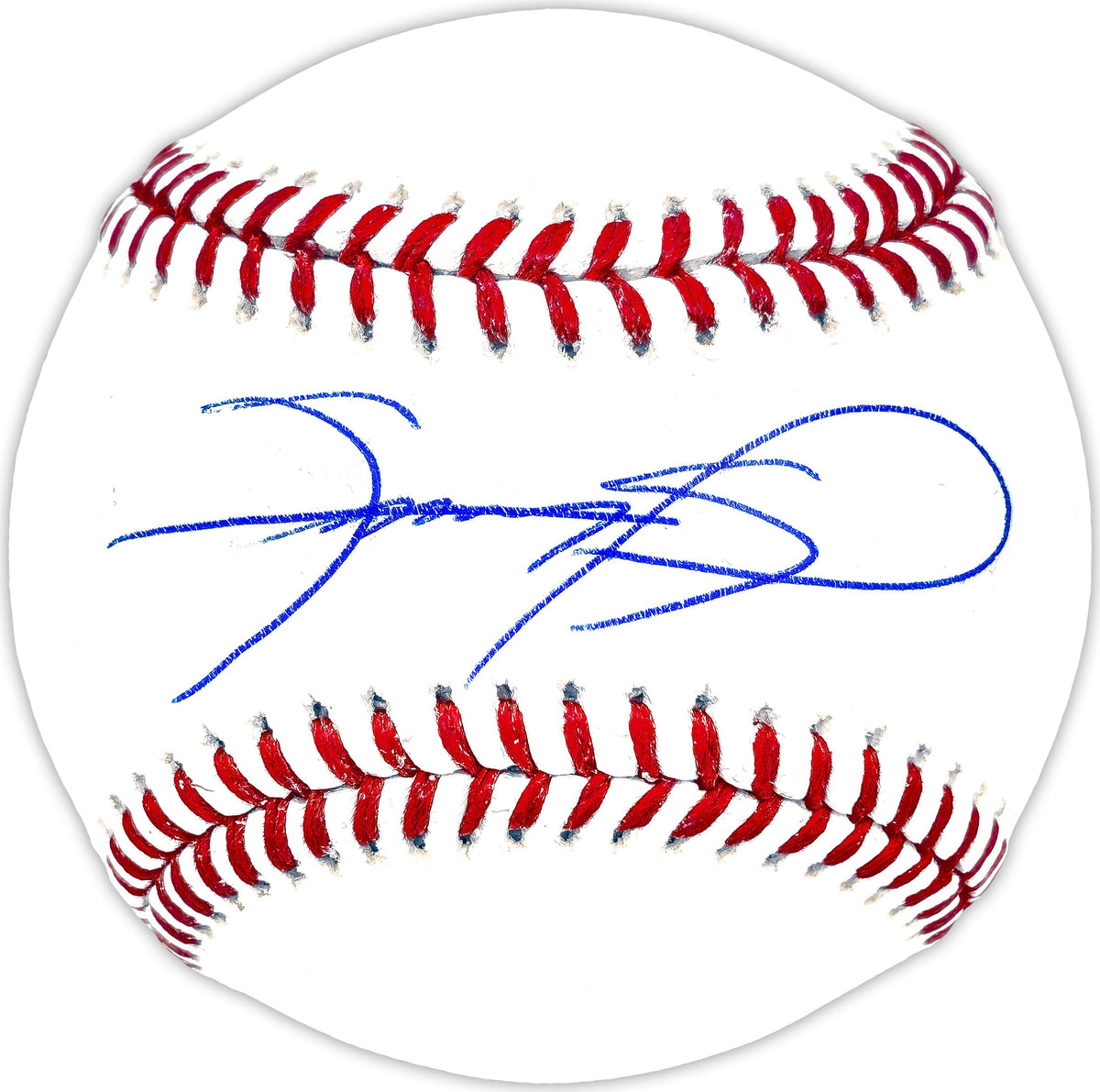 Sammy Sosa Autographed Official MLB Baseball Chicago Cubs Beckett BAS Witness