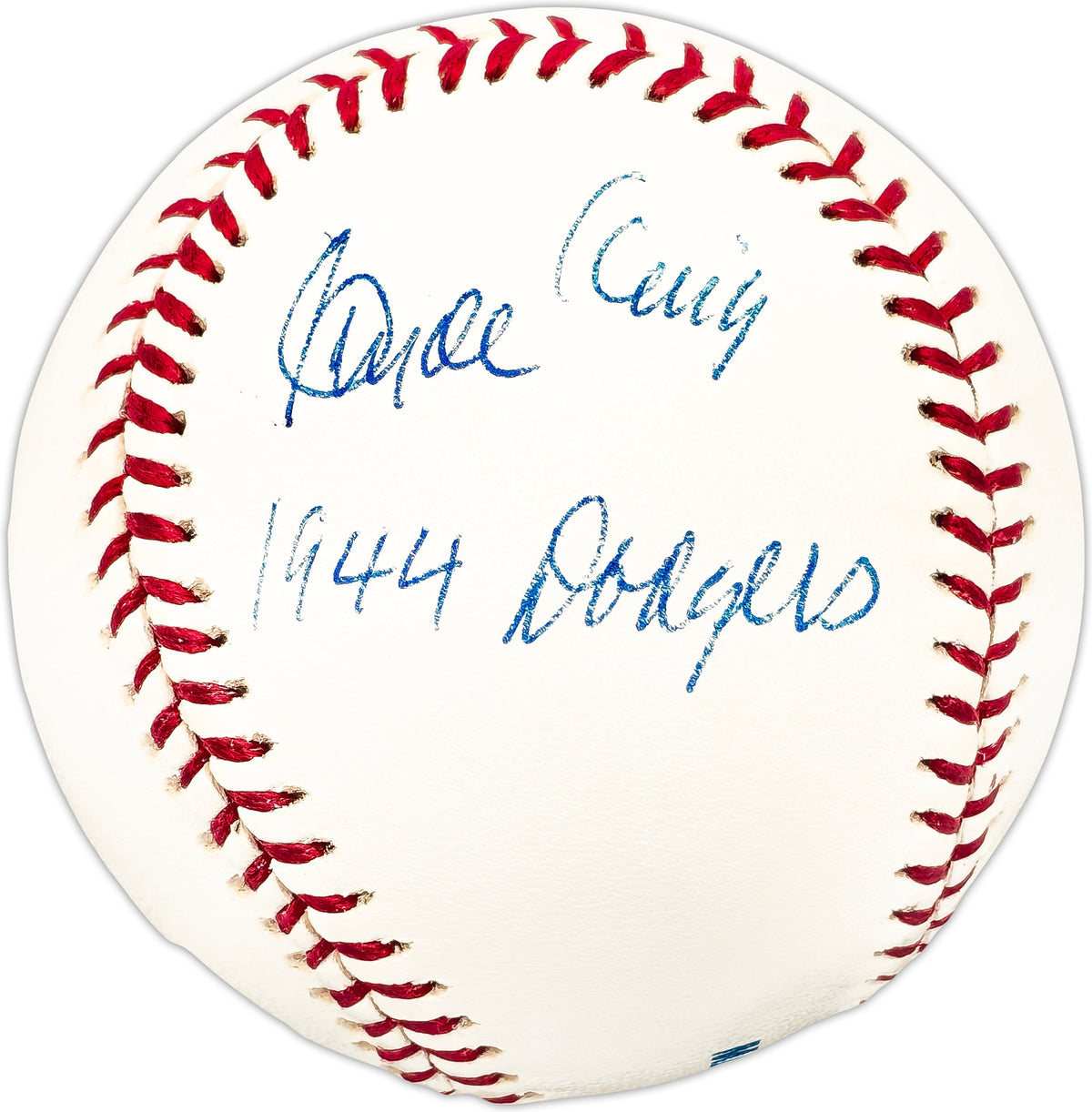 Clyde King Autographed Official MLB Baseball Brooklyn Dodgers "1944 Dodgers"