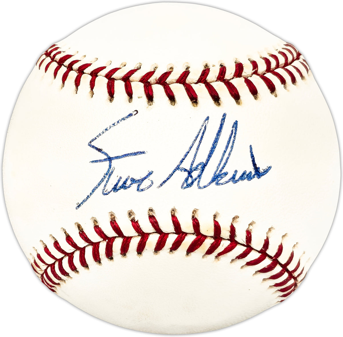 Steve Adkins Autographed Official AL Baseball New York Yankees