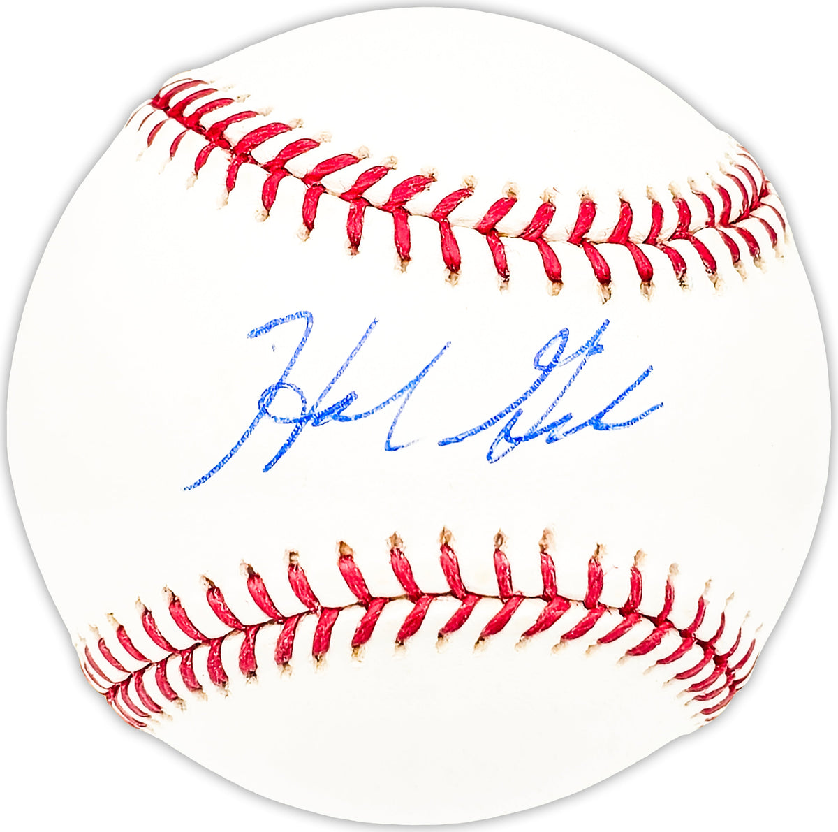 Hal Gilson Autographed Official MLB Baseball St. Louis Cardinals Beckett BAS QR #BM25374