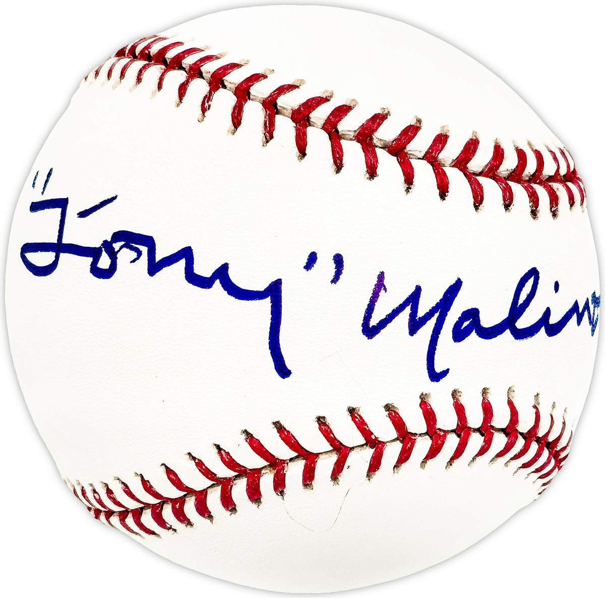 Tony Malinosky Autographed Official MLB Baseball Brooklyn Dodgers