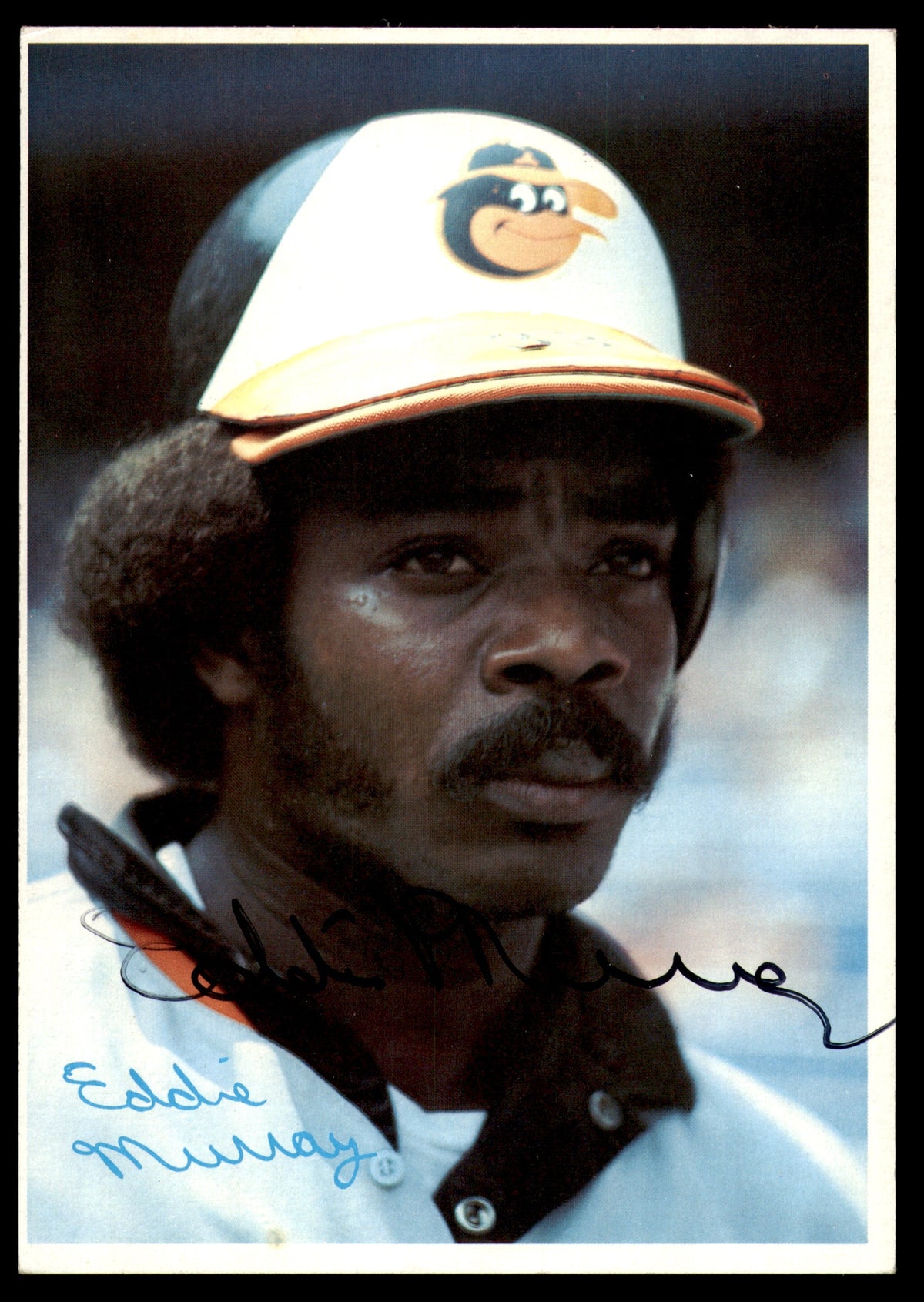 Eddie Murray Autographed 1980 Topps Super Card #28 Baltimore Orioles
