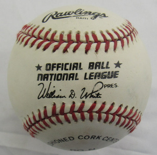 Ricky Jordan Signed Auto Rawlings Baseball B160 I