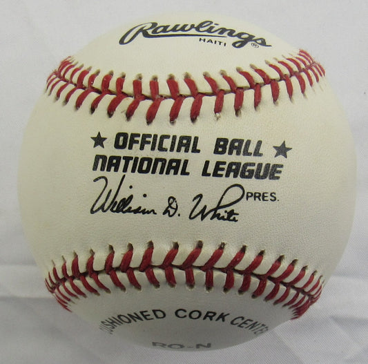 Ricky Jordan Signed Auto Rawlings Baseball B160 VI