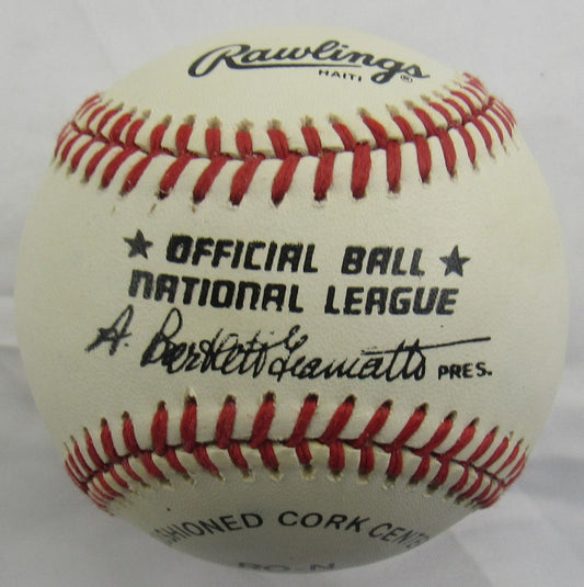 Ricky Jordan Signed Auto Rawlings Baseball B160 VII