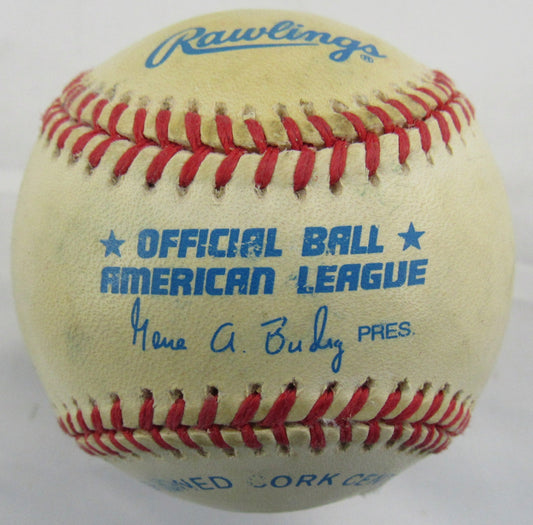 Art Ditmar Signed Auto Rawlings Baseball w/ 2x Insc B170