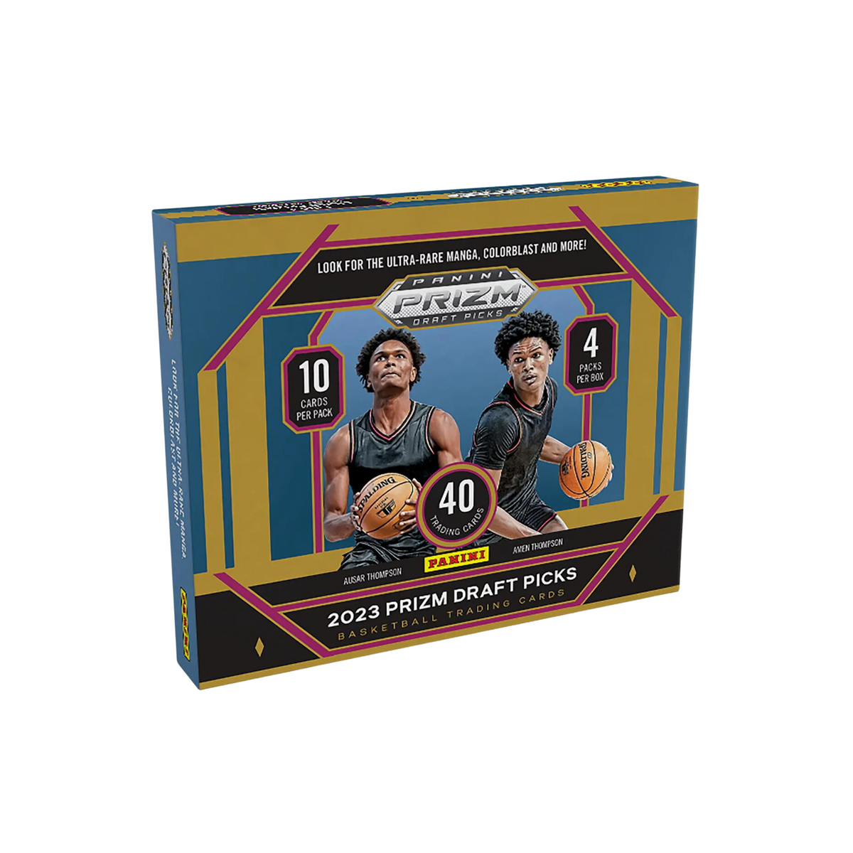 2023-24 Panini Prizm Collegiate Draft Picks Basketball Hobby 16 Box Case