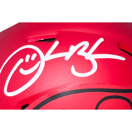 Derrick Brooks Signed Tampa Bay Buccaneers Rave Mini Football Helmet (Beckett)