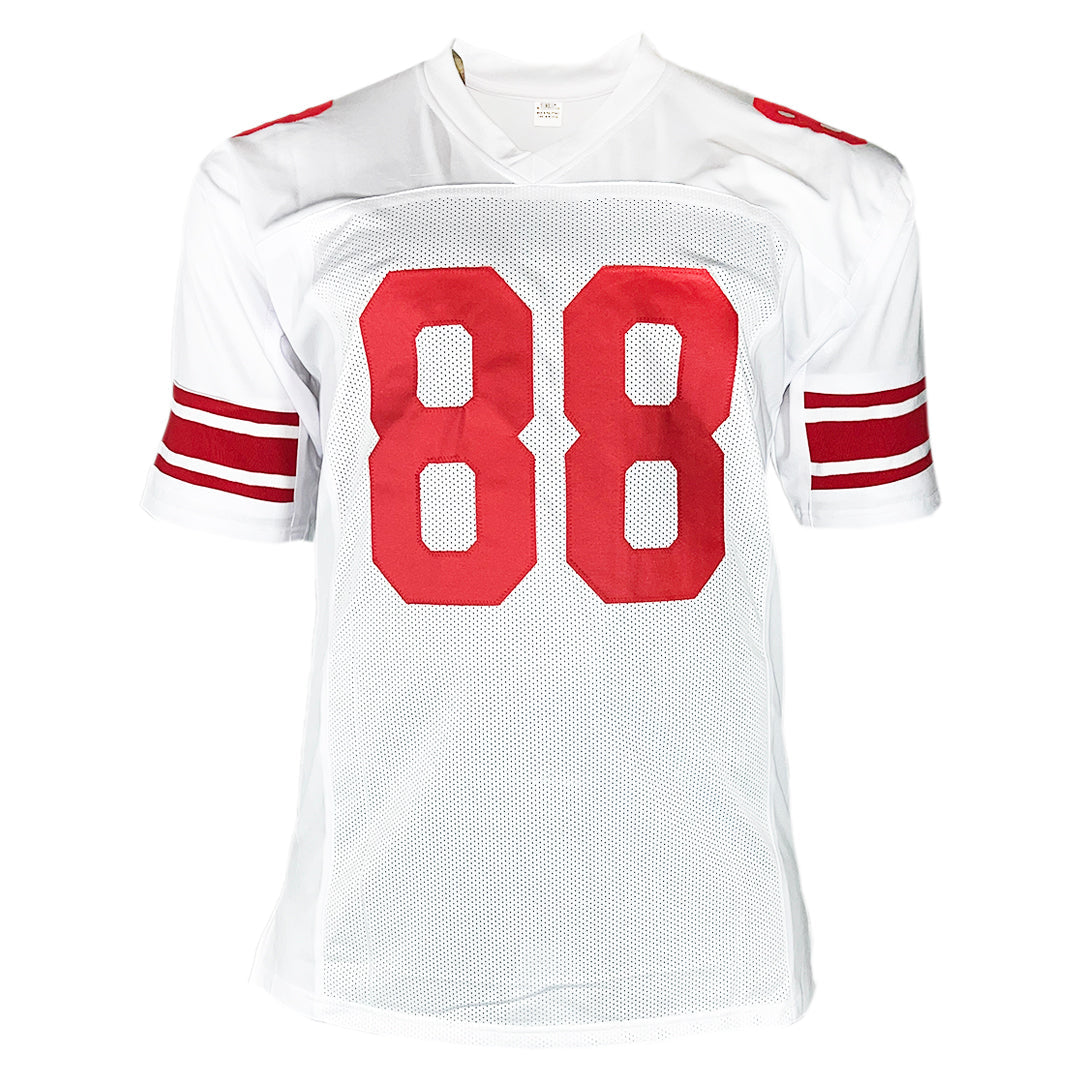 Michael Matthews Signed SB XLII Champs Inscription New York Football Jersey (JSA)