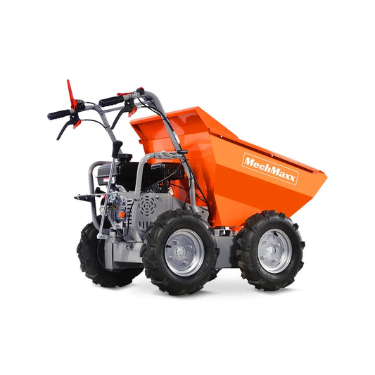 660lbs Capacity 7HP Gas Powered Wheelbarrow Cart T30 3F+1R Gearbox , T30