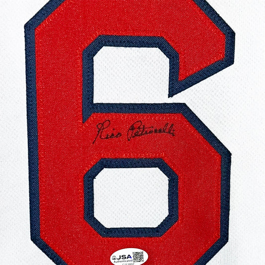 Rico Petrocelli Signed Boston White Baseball Jersey (JSA)