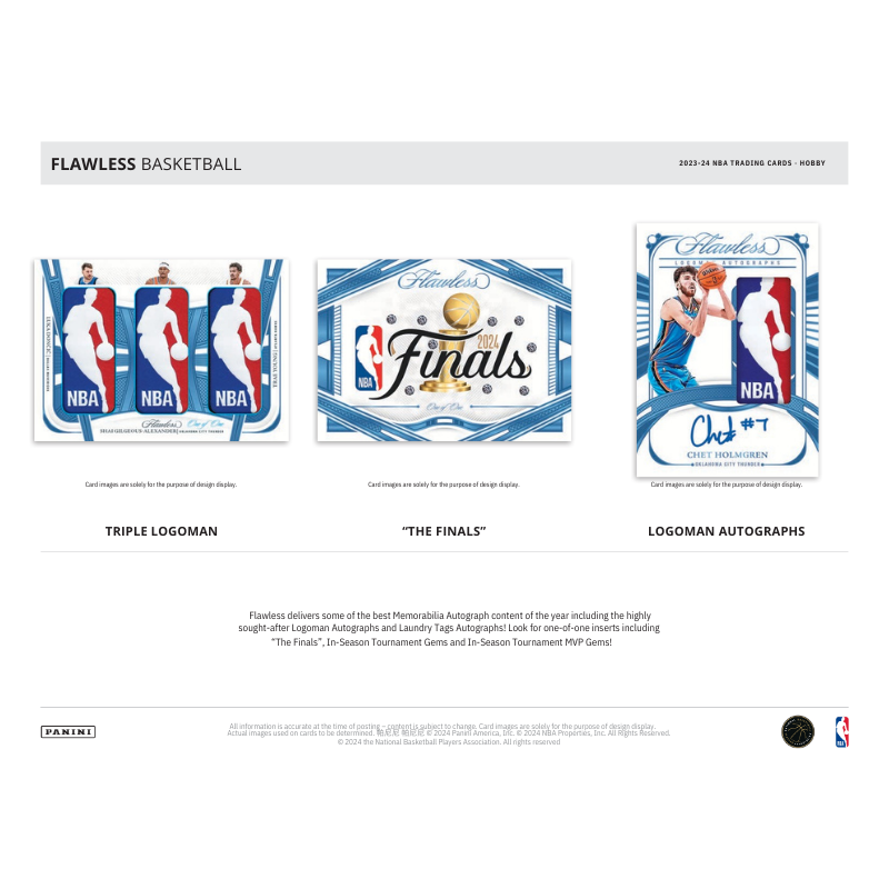 2023/24 Panini Flawless Basketball Hobby Box