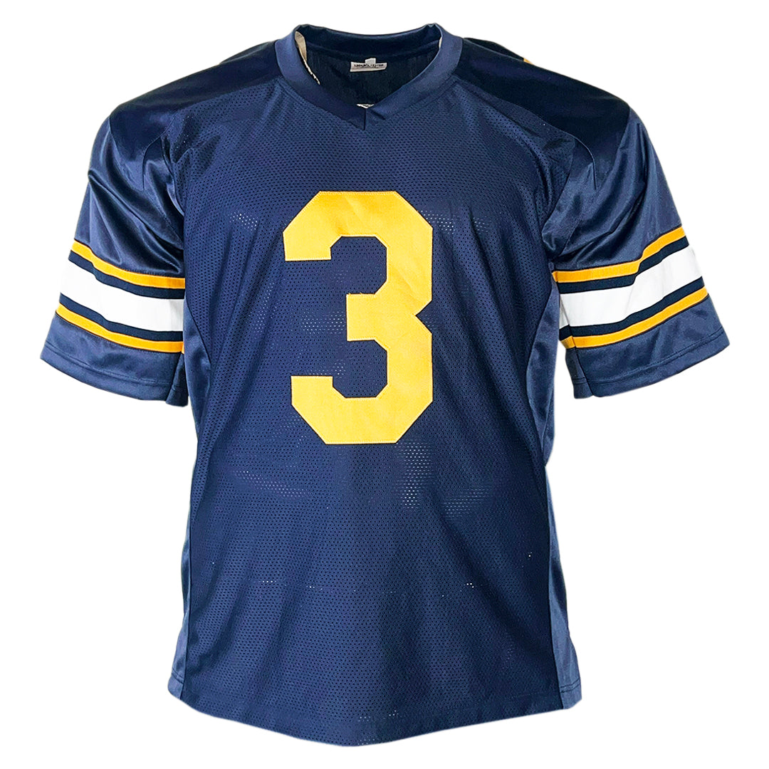 Jaron-Keawe Sagapolutele Signed California College Navy Football Jersey (JSA)