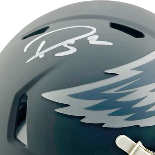 Darius Slay Signed Philadelphia Eagles Slate Alternate Speed Mini Football Helmet (Beckett)