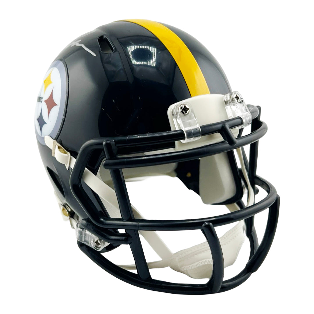 Lynn Swann Signed Pittsburgh Steelers Speed Mini Football Helmet (Beckett)