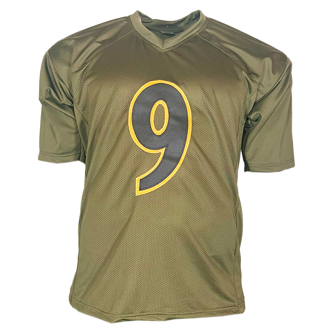 Justin Tucker Signed Baltimore Salute to Service Football Jersey (Beckett)