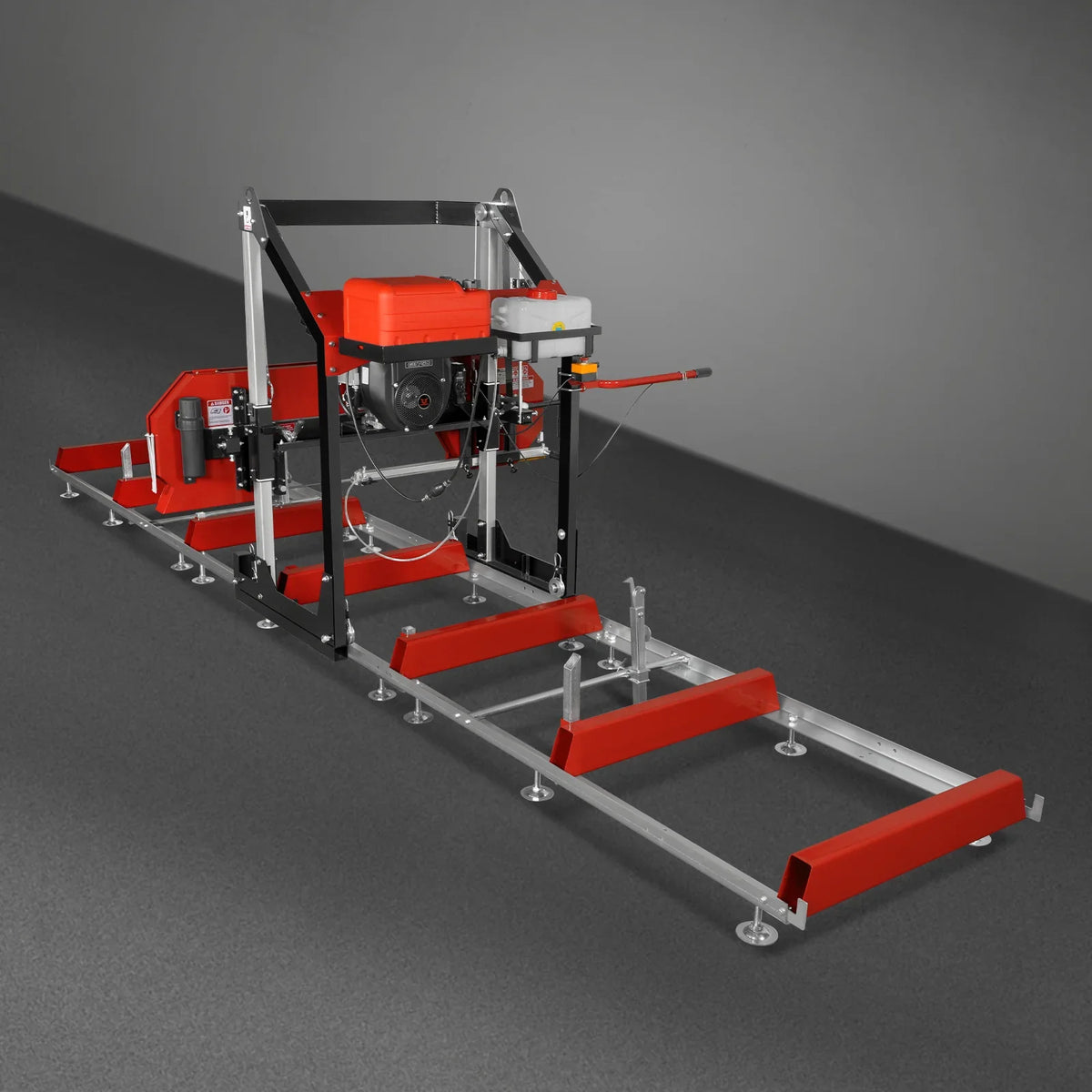 MechMaxx 36" MAX Portable Sawmill, 750cc 25HP ZONSEN V-Twin Engine, 36" Board Width, 20' Track Length, ( 10 x Blades Included ) SM36MAX