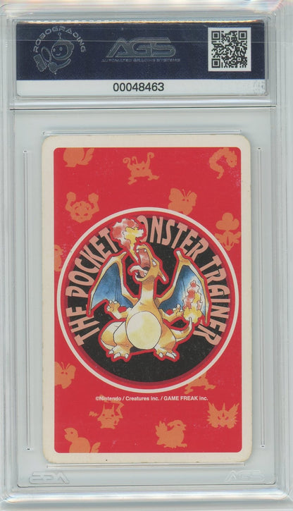 AGS (EX-MT 6) Bulbasaur #001 - Red Charizard Poker Deck (#00048463)