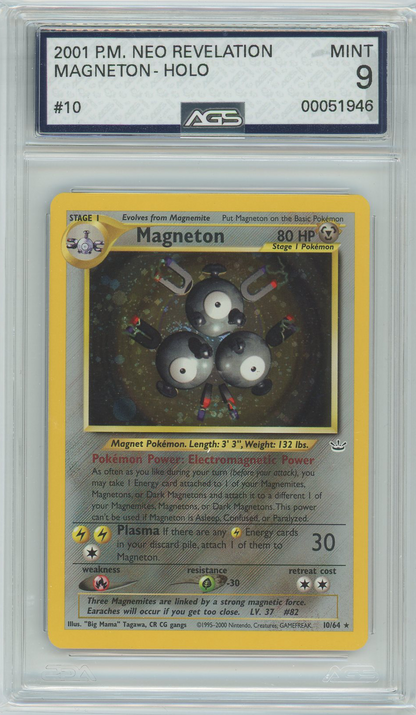 AGS (MINT 9) Magneton #10 - Neo Revelation (#00051946)