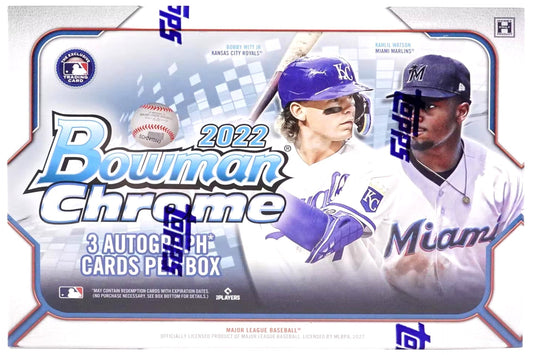 2022 Bowman Chrome Baseball HTA Choice Box