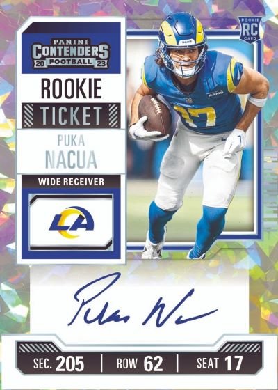 2023 Panini Contenders Football Hobby Box