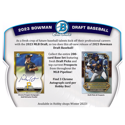 2023 Bowman Draft Baseball HTA Choice Hobby Box
