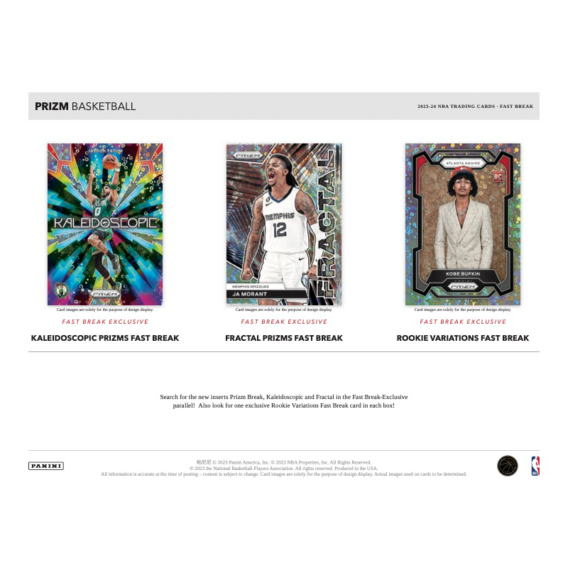 2023/24 Panini Prizm Fast Break Basketball Box