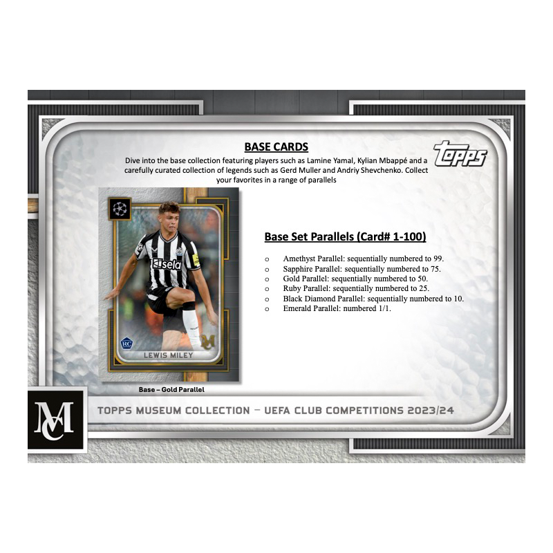 2023/24 Topps Museum Collection UEFA Champions League Soccer Hobby Box