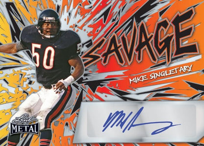 2024 Leaf Metal Football Jumbo Box