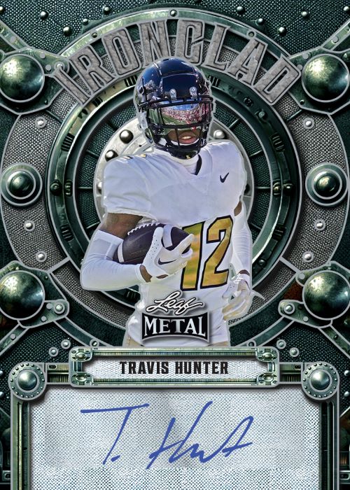 2024 Leaf Metal Football Jumbo Box