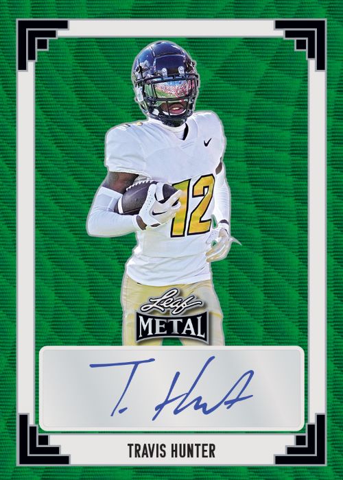 2024 Leaf Metal Football Jumbo Box