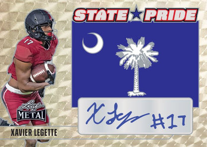 2024 Leaf Metal Football Jumbo Box