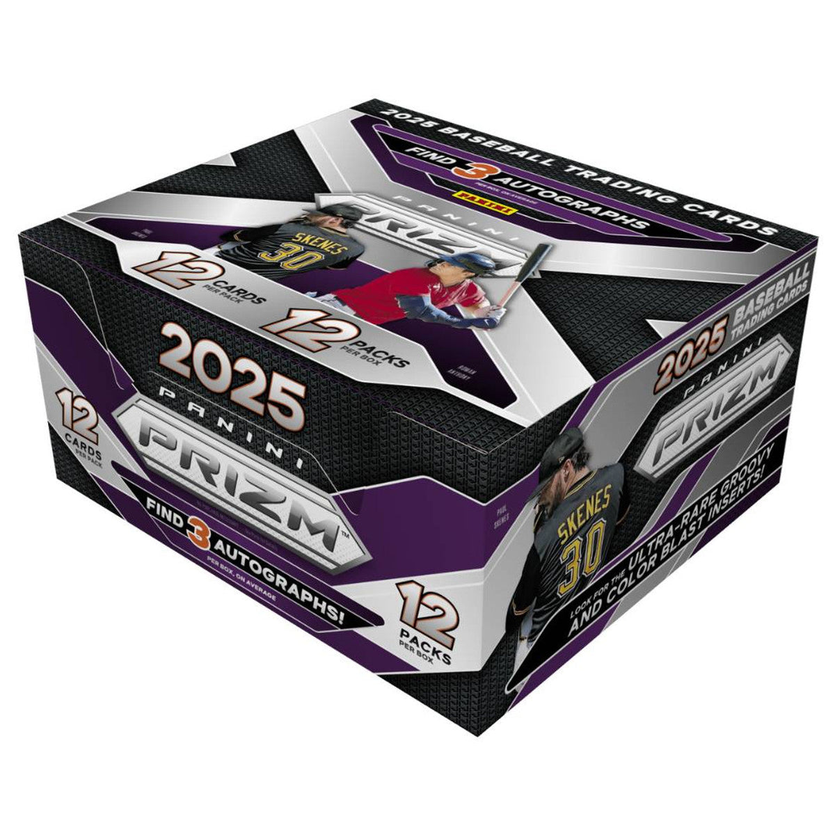 2025 Panini Prizm Baseball Hobby 12 Box Case