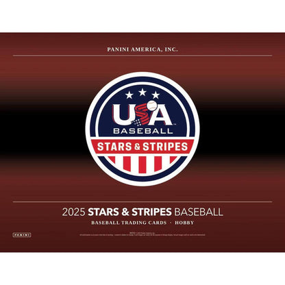 2025 Panini Stars and Stripes USA Baseball Hobby 20 Box Case