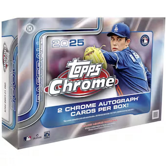 2025 Topps Chrome Baseball Breaker Delight 6 Box Case