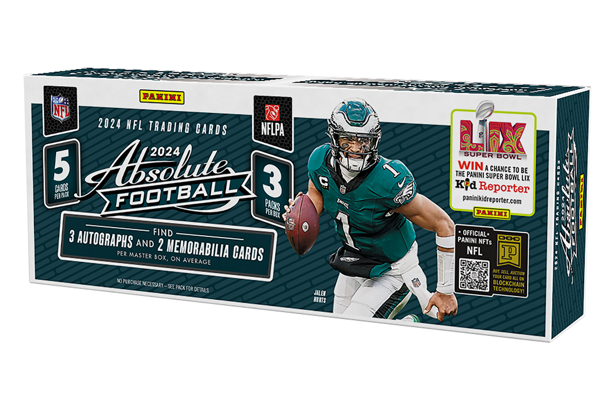 2024 Panini Absolute Football Hobby 12 Box Case