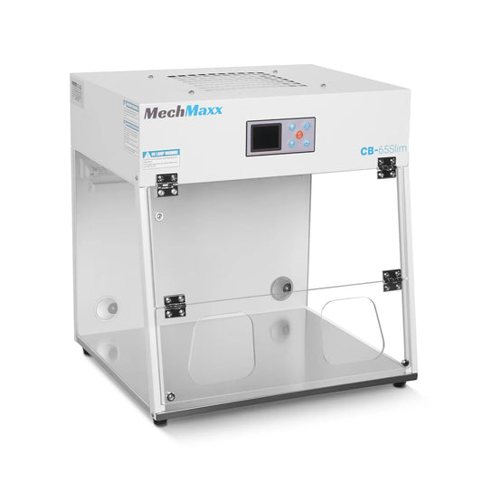26" Wide CB-65Slim Desktop Vertical Laminar Flow Clean Bench with HEPA Filtration & UV Sterilization | ISO Class 5
