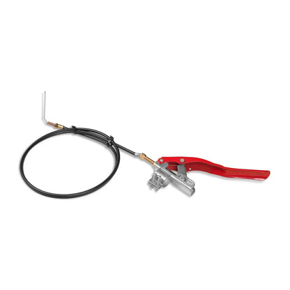 Red Throttle Handle and Throttle Cable for Portable Sawmill SM26, SM32 ( SKU: 150166; 150166D6; 150167; 150167K4; 150167D6; 150167K6; 150167H6)