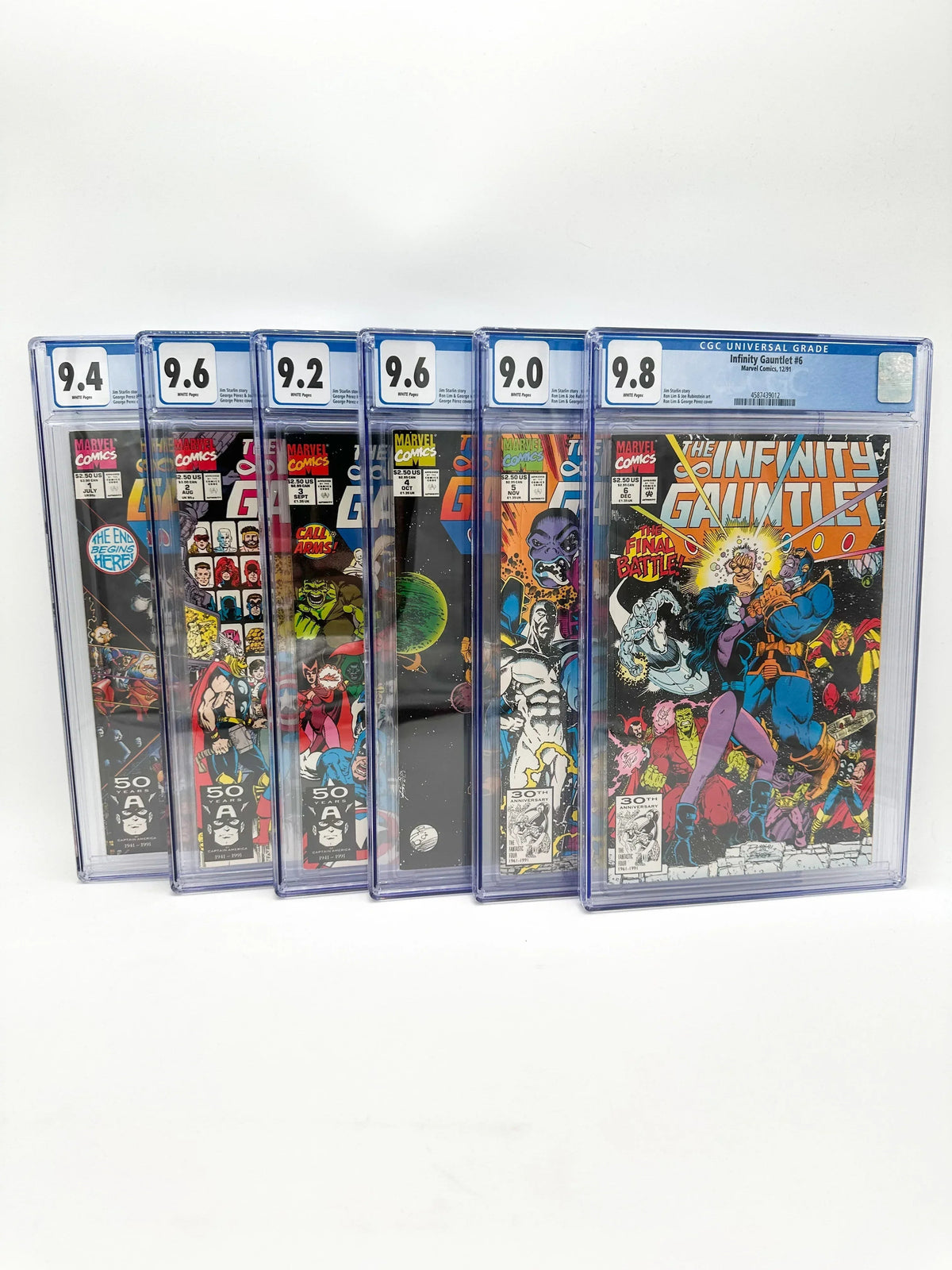 Infinity Gauntlet Set 1-6 Graded
