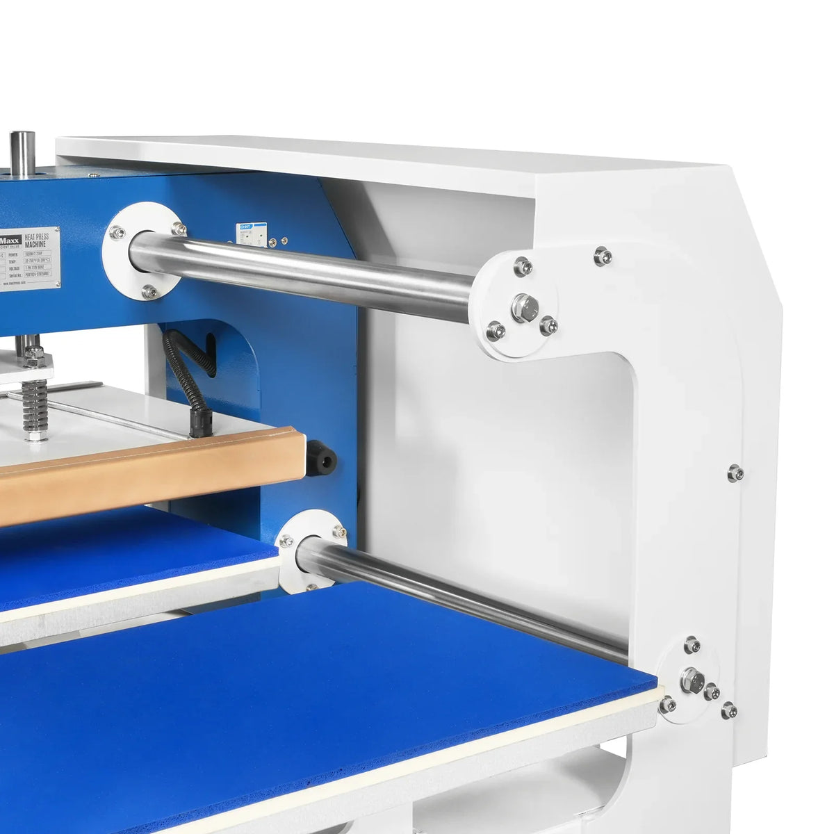 16x24 Inch Commercial Pneumatic Dual Platen Heat Press - Auto Lift Sublimation Transfer Machine with Storage Base Cabinet (110V 1650W)