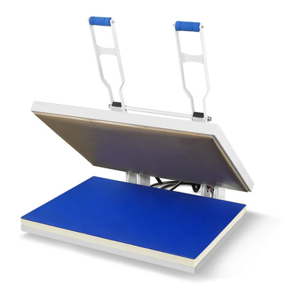 24"x32" Large Format Manual Heat Press Machine 220V 6.4HP Digital Control for T-Shirts & Sublimation (No Plug)